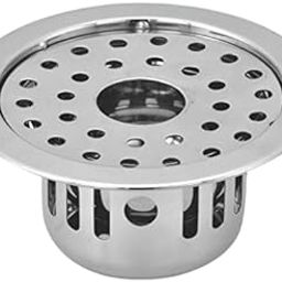 KAMAL Stainless Steel Cockroach Trap with 5 Inch Hole | Elegant Finish | Anti-Corrosive - Silver (Pack of 1)-image-58