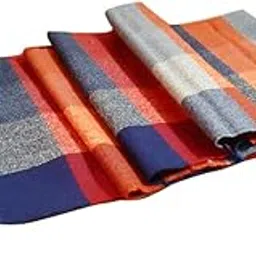 krystle Men's &Women Casual Checkered Acrylic Woolen Muffler, Scarf & Stole (Multicolor)-picture-32