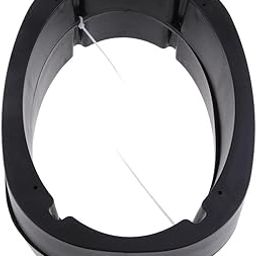 ELBME® Universal 2 Pieces 6x9 Stereo Speaker Spacer Hollow Slope Ring Adaptor Mat-picture-12