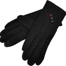 Tomorrow Women Cute design Plush Fur Cuff Winter Gloves Warm Windproof Cold Resistant Warm Velvet Inside Touch Screen Gloves For Girls-40