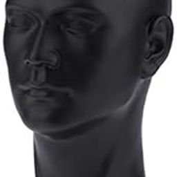MERISHOPP® 2xMale Mannequin Manikin Head Glasses Caps Wigs Jewelry Display Stand Model Light Gray|Health & Beauty | Salon & Spa Equipment | Hair & Makeup Mannequins-image-90