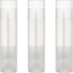 nsb herbals 5 Gm Empty Clear/Transparent Empty Chapstick/Lip Stick Tube Container for Lip Balm, Lipstick, Cosmetic and Makeup Use (Pack of 3)-picture-4