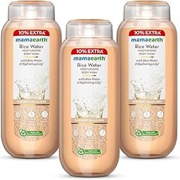 Mamaearth Rice Water Moisturizing Body Wash with Rice Water & Hydrating Lily Scent for Dewy Glass Skin - 275 ml | Intensely Moisturizes | Long Lasting Fragrance | Deeply Cleanses | Gentle | All Skin Types (Pack of 3)-22