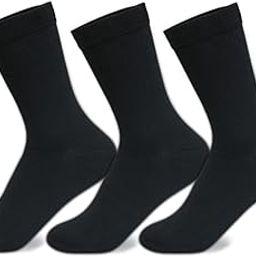 Regular Formal/Office Wear Socks for Women, Made With Breathable, Anti Odour & Moisture Absorbent Combed Cotton, Ideal Socks For Summer (Pack Of 3)-13