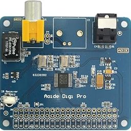 Raspberry Pi Sound Card Raspberry Pi HIFI DiGi Pro Digital Sound Card I2S SPDIF Expansion Board Digital Chip Two Oscillators 44.1&48kHz Sound Card for Raspberry Pi Pi Model A+ B+ 2B 3B/4b and Zero-8