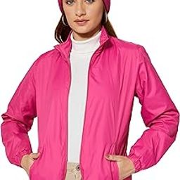 Women's 100% Polyester Regular Jacket-image-41