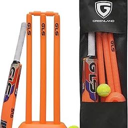 GLS Swift Pro Kids Plastic Cricket Bat Set with Soft Cricket Ball (Size - 4) PVC/Plastic Cricket Bat (400 g)-29