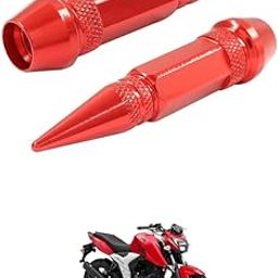 LOVMOTO Universal 2PC Spiked Aluminum Stem Valve Caps Dustproof Tire Wheel Stem Caps for Cars,SUVs,Trucks Bicycles and Motorcycles Comfortable with RT-R 160-image-56