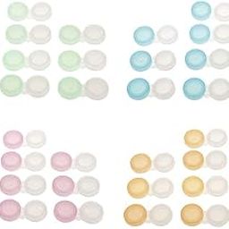bnf® 40Pieces Mini Contact Lens Box Travel Soaking Case Organizer Containers|Health & Beauty | Vision Care | Other Vision Care-image-11