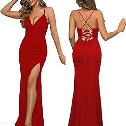 TRAQUILA Backless Bodycon Dress for Women-image-90