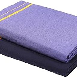 Premium colored cotton Dhoti - Pack of 2-14