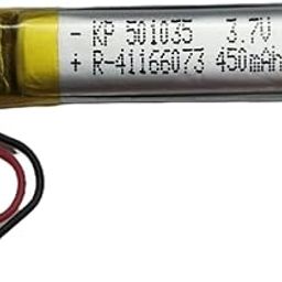 KP Original 501035 3.7V 450mAh Rechargeable Battery 450 mah 3.7 v for Neckband, Bluetooth Headset, Bluetooth Speaker, DIY, Robotics-17