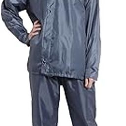 RIMJHIM Polyester Women Raincoat For Ladies Waterproof Reversible Double Layer for bike,tracking, waking-image-79