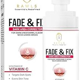 Rawls Fade & Fix for Dark Patches Body Parts Like Neck, Ankles, Knuckles, Armpits, Thighs & Elbows, Dark Area corrector, Spray for Acanthosis Nigricans | Chemical free | 50 ml-image-3