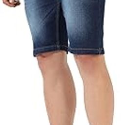 Men's Classic Denim Shorts | Regular Fit | Premium Stretchable Cotton Mid-Rise Crafted with Comfort Fit and High Performance for Everyday Wear-35