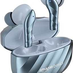 amazon basics TWS in-Ear Earbuds (AB-T10) with Fast Charging up to 50 Hours of Playtime | Dual 10mm Driver | IPX4 Water-Resistance | Bluetooth 5.3 | Charging Case with Mic | Touch Control (Blue)-40