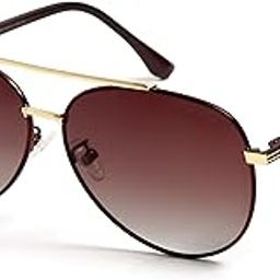 Sunglasses for Men & Women | Full Rim Aviator Branded Latest and Stylish Sunglasses | Polarized and 100% UV Protected | Large | SGHT54-04-C4-image-50
