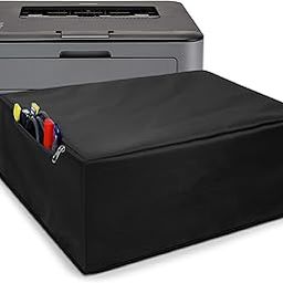 Alifiya Dust Proof Washable Printer Cover for Brother HL-L2321D / HL-L2440DW / HL-B2080DW / HL-B2000D Laser- Black-picture-27