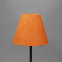 BTR CRAFTS Unique Color Lampshade, 10" Inches Orange Texture Conical Shade Suitable For Table & Floor Lamp, Bedroom Living & Dining Room, Café Resorts Hotels & Restaurants-19