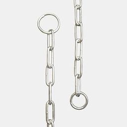 Stainless Steel Multipurpose Chain – 1.5 Feet (Pack of 2) - Heavy-Duty Polished Chains for Gate, Fence, Luggage, Cycle, Bike – Strong Mild Steel Security Chain – Gate Lock Chains-image-67