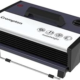 Crompton Insta Delight Fan Circulator Room Heater with 3 Heat Settings (Slate Grey & Black, 2000 Watt)-picture-17