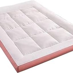 MERISHOPP®Futon Mattress Comfortable Quilted Thicken Sleeping Pad with 4 Corner Straps 150Cmx200Cm|Home & Garden | Furniture | Beds & Mattresses | Mattresses|• Mattresses|1 Futon Mattress-picture-12