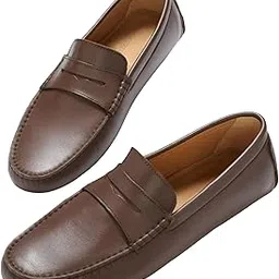 micheal feraas Premium Plus Size Leather Loafers for Men-picture-45