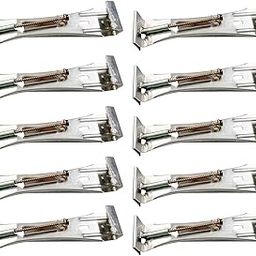 CALANDIS™ 10Pcs Gutter Hangers Bracket Clips for Fixing Sagging Rain Gutters Accessory 5inch-image-67