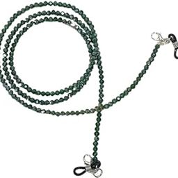 1 PC, Rainbow/AB Colours Beaded Holder/Eye Glasses String Holder Around Necklace, Spectacle Chain Lanyard for Eyewear & Mask, 74 CM Size, Glass Bead 4mm-image-78