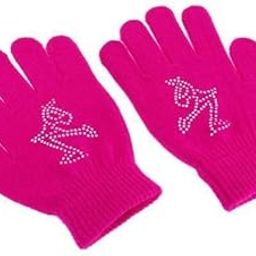 CALANDIS 2xGirls Women Kids Ice Skating Gloves Magic Stretch Glove Fushia S | Skating Dresses-Girls-image-54