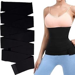 KAYRAONSHOP Slimming Belly Belt for Weight Loss | Abdominal Shaper for Tummy Fat Reduction 2 Meter Black-31