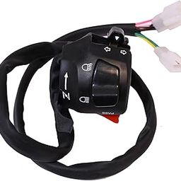 Deutsche Combination Switch for Yamaha FZ 16 / FZ-S 150 ES/Yamaha Fazer/Fazer (Fi) Ver 2.0 / FZ (Fi) Ver 2.0 / FZ-S (Fi) Ver 2.0 (LH)-12