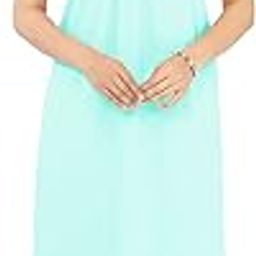 Slips AZO-Free Nighties with Laces | Cotton Hosiery Maxi Dress | Cotton Maxi | Hosiery Cotton Night Gown | Super Absorbent Maxi Dress for Women | Available in Free Size & 2XL-image-12