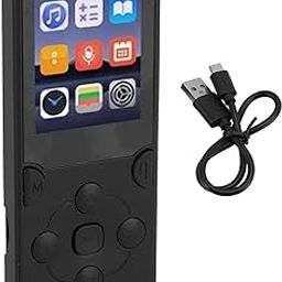 Digital MP3 Player, HiFi Stereo Sound, Color Screen, Noise Reduction, MP3 Music Player, 12H Playback Time, Memory Card Support up to 128GB, Build in Speaker,-27