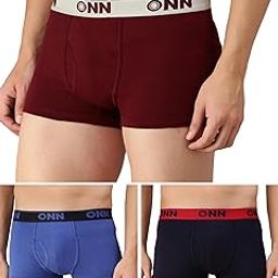 Men's Cotton Boxers (Pack of 3) (Colors May Vary)-image-29
