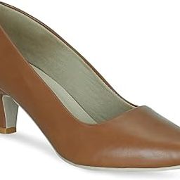 Women Designer Classic Most Wearable Tan Colour Pumps-26