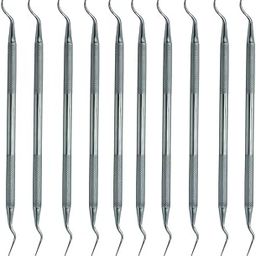 ADDLER DENTAL EXPLORER DOUBLE ENDED PACK OF 10 HANDLE 5MM. (INDIAN)-picture-11