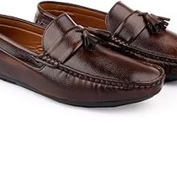 Men's Black Walking and Office Shoes | PVC Sole for Traction, Synthetic Leather Outer and Memory Foam Inner for Comfortable All-Day Performance_-image-23