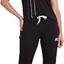 Women Cotton Solid Top & Wide Bottom Nightsuit Set-image-84