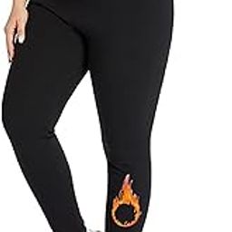 Plus Size | Stretchable | Seamless | High Waist |Warm Fleece Legging for Winter-image-26