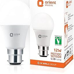 Orient Electric 12W Motion Sensor LED Bulb for Home | Radar based LED Light with Auto ON-OFF feature | Cool White, 6500K | B22d Cap | 4 kV Surge Protection | 1 Year Replacement Warranty | Pack of 8-image-29