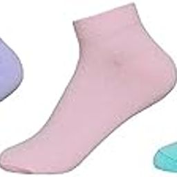 Women's Sneaker Length Plain Socks - Pack of 3-image-69