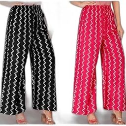 Women Plazzo Daily Use Palazzo for Girls – Relaxed Fit FS Multicolour-image-54