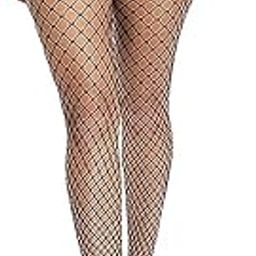 STXXOR STF STOKINGS Women & Girl's Super-Stretchable Fishnet Stockings Thigh High Pantyhose BLACK-image-46