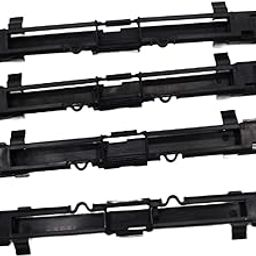MERISHOPP®4x 5187914 Replaces Car Accessories High Performance 5187915 for ASTRA H MK5|Motors|Motors|Motors|4 Roof Carrier Cover Rail Trim Moulding Flap-12