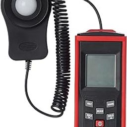 Real Instruments Digital Lux Meter/Light Meter/Digital Illuminance Meter (Up to 50,000 Lux), with Calibration Certificate (LX101A)-image-3