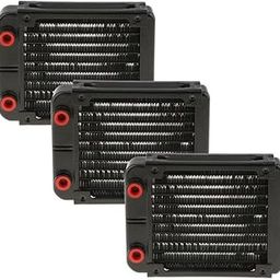 The Style Sutra 3Pcs G4/1 Aluminum Computer CPU 10 Pipes Water Cooling Radiator System 120mm|Computers/Tablets & Networking | Computer Components & Parts | Fans Heat Sinks & Cooling-4
