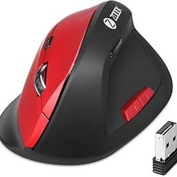 Zoook Infinite Vertical Mouse,6 Buttons,Ergonomic High Precision Sensor, Auto Turn Off/Wireless Optical Mouse-21