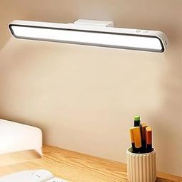 Flygon Magnetic Dormitory LED Lamp | USB Rechargeable Desk Light | 3-Color Dimmable Touch Control Study Lamp for Students, Hostel, Bedroom & Emergency Use-image-63