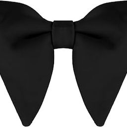 Butterfly Bow Tie for Men Classic Solid Color Pre-Tied Satin Formal Tuxedo Bowtie Adjustable Length Clip on Design for Adults Elegant Double Fold Ties for Boys and Men’s Party Accessories-image-45